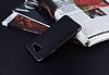 Eiroo Matte Fit Samsung Galaxy A5 2016 Dark Silver Kenarl Siyah Silikon Klf - Resim: 2