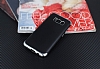 Eiroo Matte Fit Samsung Galaxy S8 Silver Kenarl Siyah Silikon Klf - Resim: 1