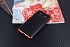 Eiroo Matte Fit Samsung Galaxy S8 Plus Krmz Kenarl Siyah Silikon Klf - Resim: 1