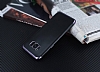 Eiroo Matte Fit Samsung Galaxy S8 Plus Dark Silver Kenarl Siyah Silikon Klf - Resim: 2