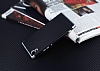Eiroo Matte Fit Sony Xperia XA1 Silver Kenarl Siyah Silikon Klf - Resim: 2