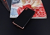 Eiroo Matte Fit Sony Xperia XA1 Rose Gold Kenarl Siyah Silikon Klf - Resim: 1