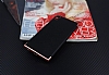 Eiroo Matte Fit Sony Xperia XA1 Ultra Rose Gold Kenarl Siyah Silikon Klf - Resim: 1