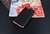 Eiroo Matte Fit Xiaomi Mi 6 Krmz Kenarl Siyah Silikon Klf - Resim: 1