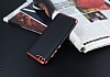 Eiroo Matte Fit Xiaomi Mi 6 Krmz Kenarl Siyah Silikon Klf - Resim: 2