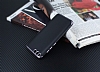 Eiroo Matte Fit Xiaomi Mi 6 Dark Silver Kenarl Siyah Silikon Klf - Resim: 2