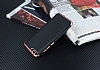 Eiroo Matte Fit Xiaomi Mi 6 Rose Gold Kenarl Siyah Silikon Klf - Resim: 2