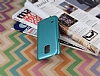 Eiroo Maxfit Samsung Galaxy S5 mini Ultra nce Mavi Rubber Klf - Resim: 2