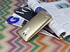 Eiroo Metallic Fit LG G3 Gold Silikon Klf - Resim: 3