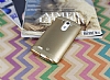 Eiroo Metallic Fit LG G3 Gold Silikon Klf - Resim: 2