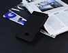 Microsoft Lumia 640 Gizli Mknatsl Yan Kapakl Siyah Deri Klf - Resim: 2