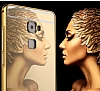 Eiroo Mirror Huawei Ascend Mate S Metal Kenarl Aynal Rose Gold Rubber Klf - Resim: 4