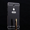 Eiroo Mirror Lenovo K6 Note Metal Kenarl Aynal Siyah Rubber Klf - Resim: 2