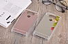 Eiroo Mirror LG G5 Silikon Kenarl Aynal Rose Gold Rubber Klf - Resim: 3