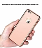 Eiroo Mirror Protect Fit iPhone 6 / 6S Aynal 360 Derece Koruma Rose Gold Klf - Resim: 2