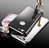 Eiroo Mirror Protect Fit iPhone 7 Plus / 8 Plus Aynal 360 Derece Koruma Jet Black Klf - Resim: 8