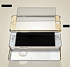 Eiroo Mirror Protect Fit iPhone SE / 5 / 5S Aynal 360 Derece Koruma Gold Klf - Resim: 4