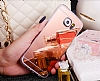 Eiroo Mirror Samsung Galaxy Note 5 Silikon Kenarl Aynal Rose Gold Rubber Klf - Resim: 3