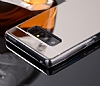 Eiroo Mirror Samsung Galaxy Note 8 Silikon Kenarl Aynal Gold Rubber Klf - Resim: 2