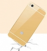 Eiroo Mirror Xiaomi Mi 5s Metal Kenarl Aynal Rose Gold Rubber Klf - Resim: 3