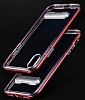 Eiroo Mixx Hybrid iPhone X / XS Gold Kenarl Standl Silikon Klf - Resim: 3