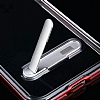 Eiroo Mixx Hybrid iPhone X / XS Silver Kenarl Standl Silikon Klf - Resim: 2