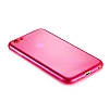 Eiroo Mun iPhone 6 / 6S effaf Turuncu Silikon Klf - Resim: 1