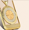 Eiroo Necklace iPhone SE / 5 / 5S Metal Rose Gold Klf - Resim: 1