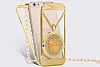 Eiroo Necklace iPhone 6 / 6S Metal Gold Klf - Resim: 7
