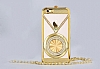 Eiroo Necklace iPhone 6 / 6S Metal Gold Klf - Resim: 11