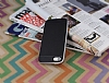 Eiroo Stripe iPhone SE / 5 / 5S Metalik Kenarl Silver Klf - Resim: 1