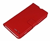Eiroo Nokia Lumia 1320 Standl Czdanl Krmz Deri Klf - Resim: 3