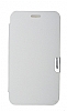 Eiroo Nokia Lumia 620 Flip Cover Kapakl Beyaz Klf - Resim: 2