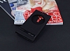 Asus ZenFone 2 Laser 5.5 in Gizli Mknatsl Pencereli Siyah Deri Klf - Resim: 2