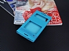 HTC Desire 828 Gizli Mknatsl Pencereli Mavi Deri Klf - Resim: 1