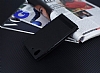Huawei Y6 ii Gizli Mknatsl Pencereli Siyah Deri Klf - Resim: 1