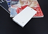 Lenovo Vibe K5 Note Gizli Mknatsl Yan Kapakl Beyaz Deri Klf - Resim: 1