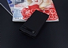 Xiaomi Mi 5 Gizli Mknatsl Yan Kapakl Siyah Deri Klf - Resim: 1
