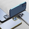 Eiroo Pixel iPhone 13 Pro Max Silver Rubber Klf - Resim: 7