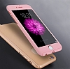 Eiroo Protect Fit iPhone 6 / 6S 360 Derece Koruma Rose Gold Rubber Klf - Resim: 6