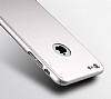 Zore GKK Ays iPhone 6 / 6S 360 Derece Koruma Silver Rubber Klf - Resim: 3