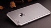 Eiroo Protect Fit iPhone 6 Plus / 6S Plus 360 Derece Koruma Silver Rubber Klf - Resim: 4