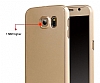 Eiroo Protect Fit Samsung Galaxy S7 Edge 360 Derece Koruma Silver Rubber Klf - Resim: 7