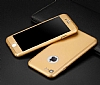Zore GKK Ays iPhone 7 360 Derece Koruma Gold Rubber Klf - Resim: 1