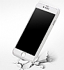 Zore GKK Ays iPhone 7 360 Derece Koruma Silver Rubber Klf - Resim: 4