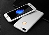 Zore GKK Ays iPhone 7 Plus / 8 Plus 360 Derece Koruma Silver Rubber Klf - Resim: 2