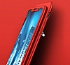 Eiroo Protect Fit iPhone X / XS 360 Derece Koruma Silver Rubber Klf - Resim: 1