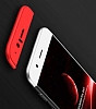 Zore GKK Ays OnePlus 5 360 Derece Koruma Siyah-Krmz Rubber Klf - Resim: 2