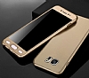 Eiroo Protect Fit Samsung Galaxy C9 Pro 360 Derece Koruma Gold Rubber Klf - Resim: 3