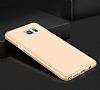 Eiroo Protect Fit Samsung Galaxy Note 5 360 Derece Koruma Gold Rubber Klf - Resim: 2